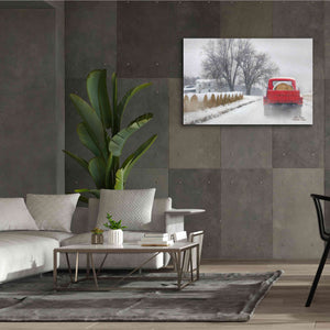 'Haulin' Hay' by Lori Deiter, Canvas Wall Art,60 x 40