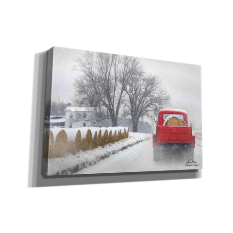 Image of 'Haulin' Hay' by Lori Deiter, Canvas Wall Art