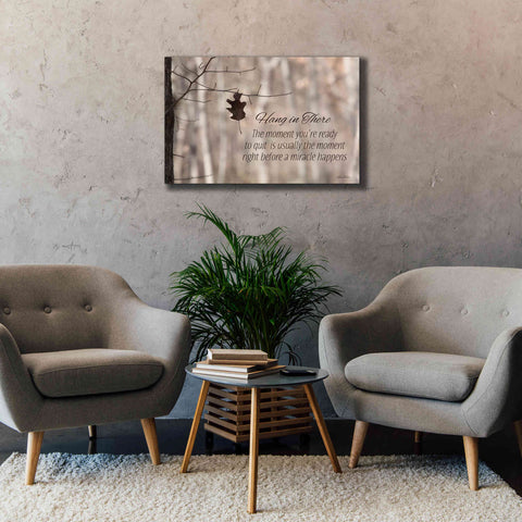 Image of 'Hang in There' by Lori Deiter, Canvas Wall Art,40 x 26
