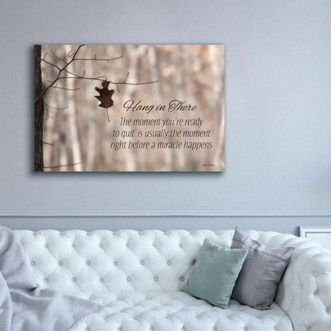 Image of 'Hang in There' by Lori Deiter, Canvas Wall Art,60 x 40