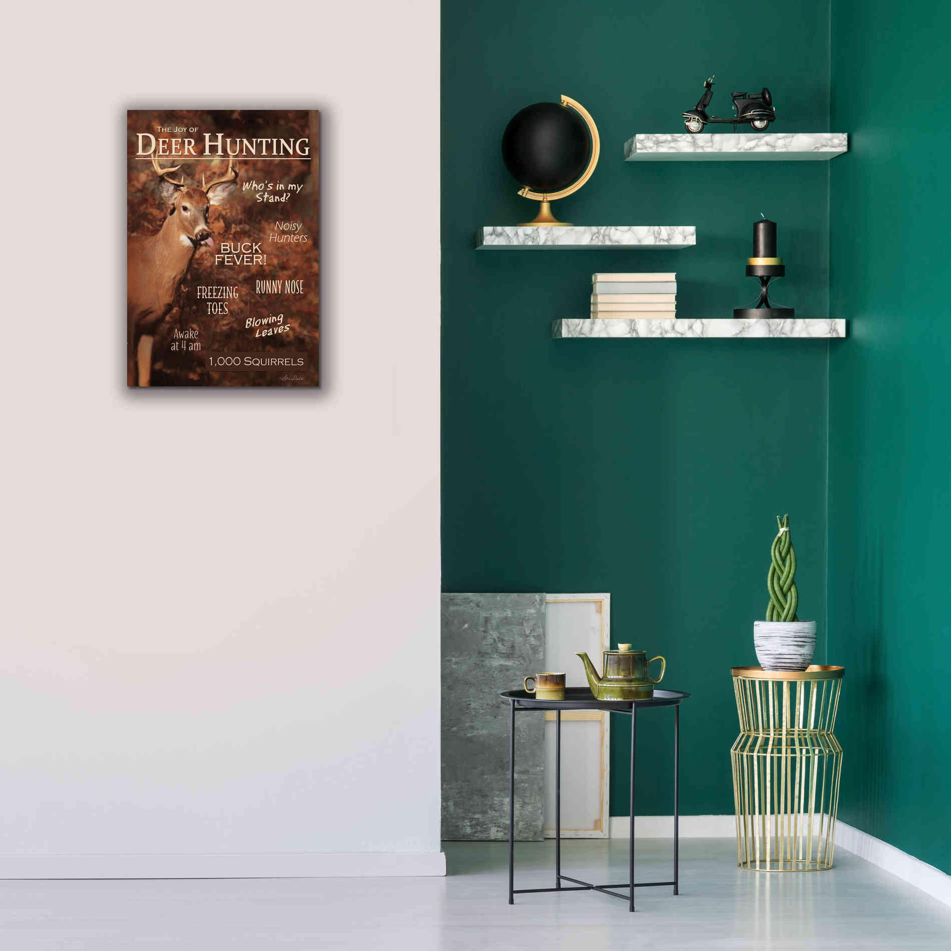 'Joy of Hunting' by Lori Deiter, Canvas Wall Art,18 x 26