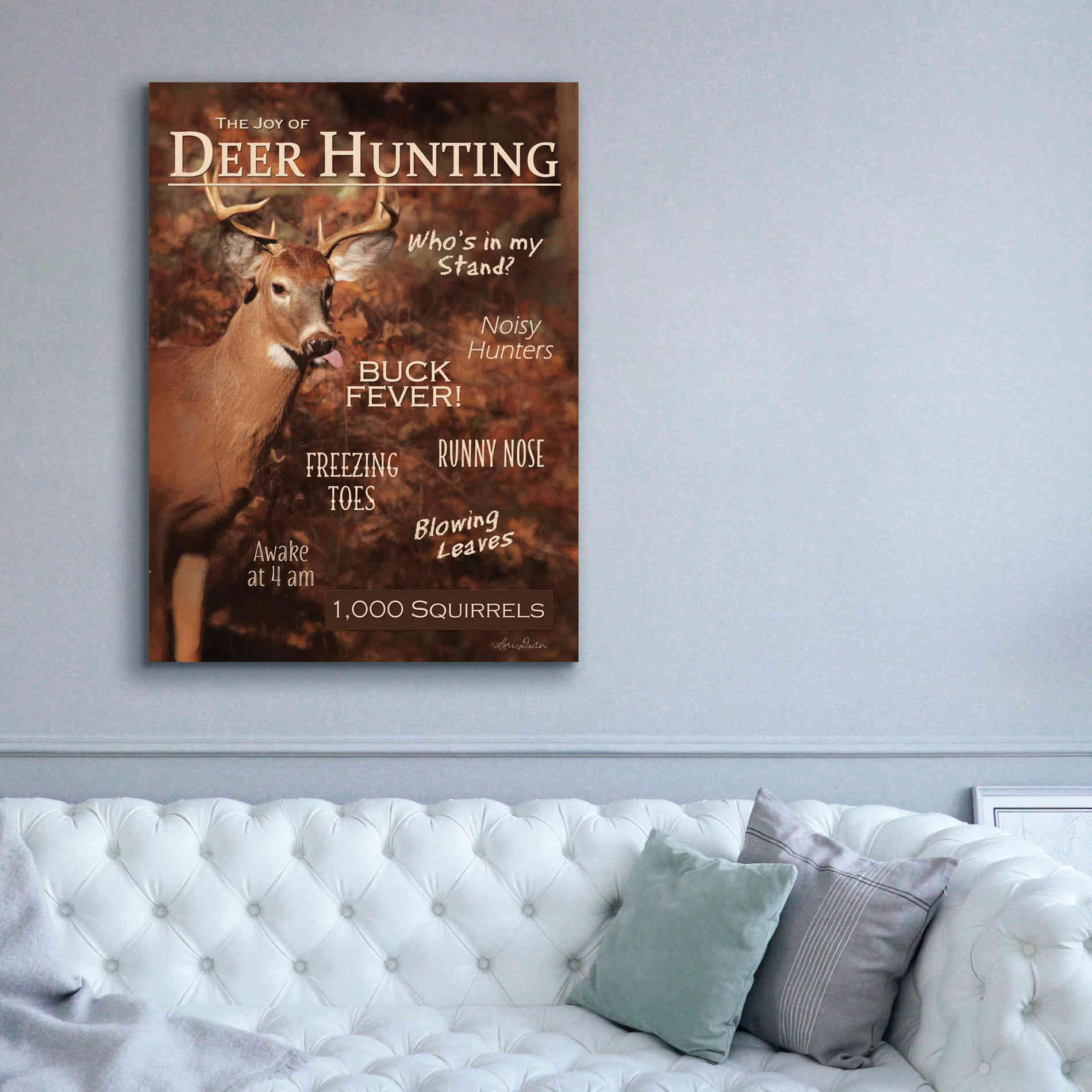 'Joy of Hunting' by Lori Deiter, Canvas Wall Art,40 x 54