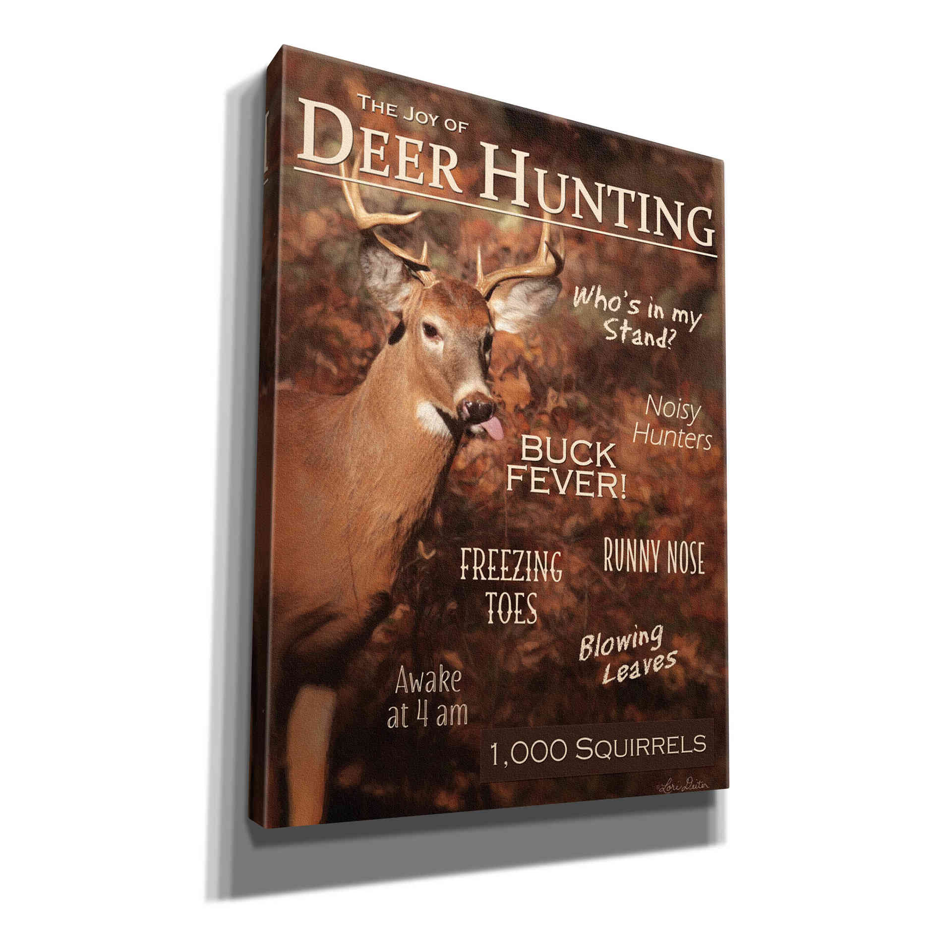'Joy of Hunting' by Lori Deiter, Canvas Wall Art
