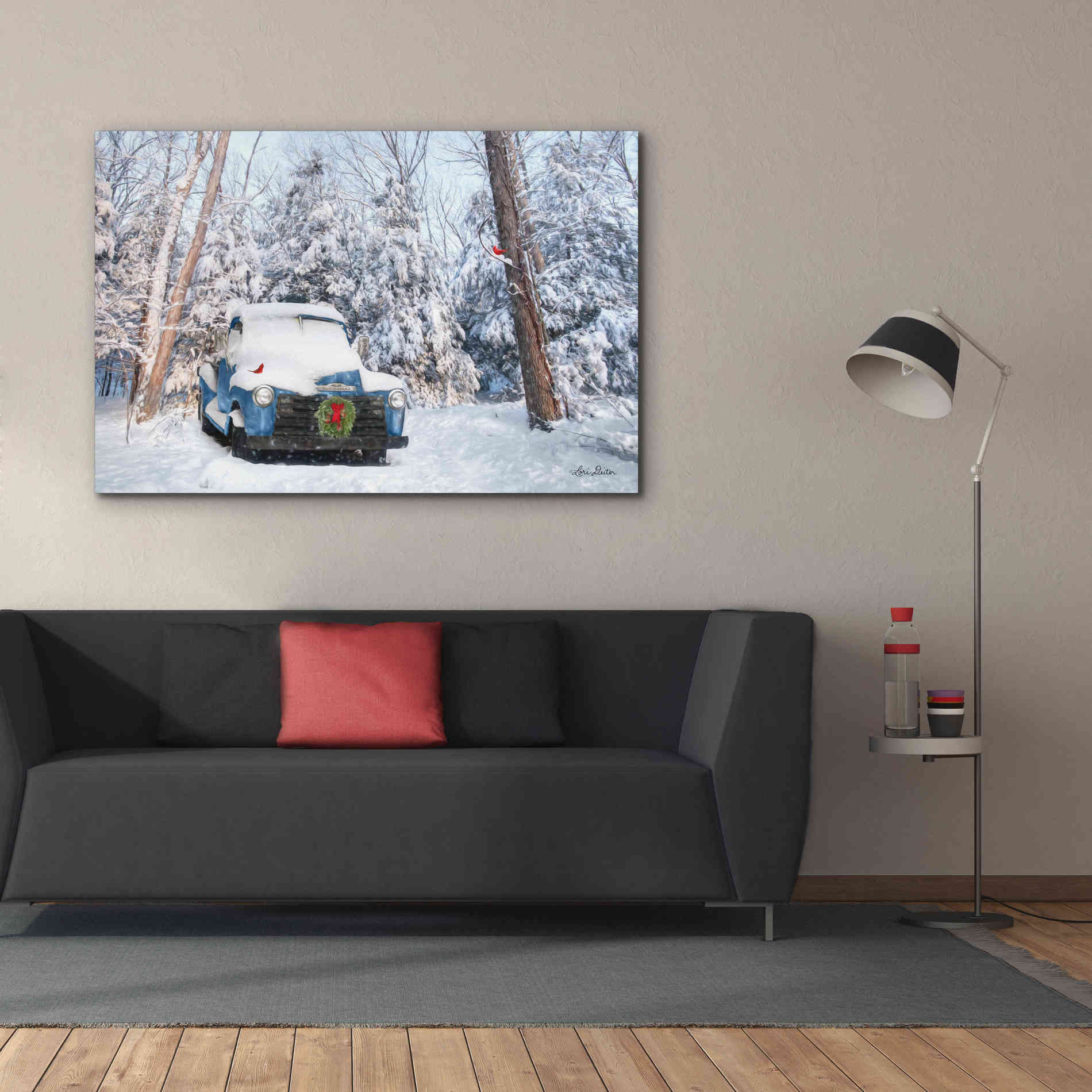 'Winter Storage' by Lori Deiter, Canvas Wall Art,60 x 40