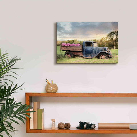 Image of 'Flower Delivery' by Lori Deiter, Canvas Wall Art,18 x 12