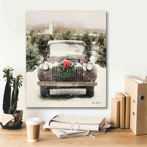 'Winter at the Tree Farm' by Lori Deiter, Canvas Wall Art,20 x 24