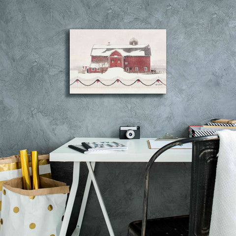Image of 'Please Come Home for Christmas' by Lori Deiter, Canvas Wall Art,18 x 12