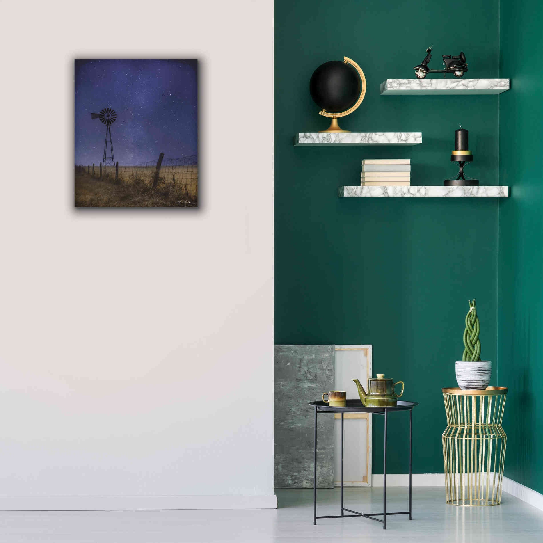 'Starlit Night' by Lori Deiter, Canvas Wall Art,20 x 24