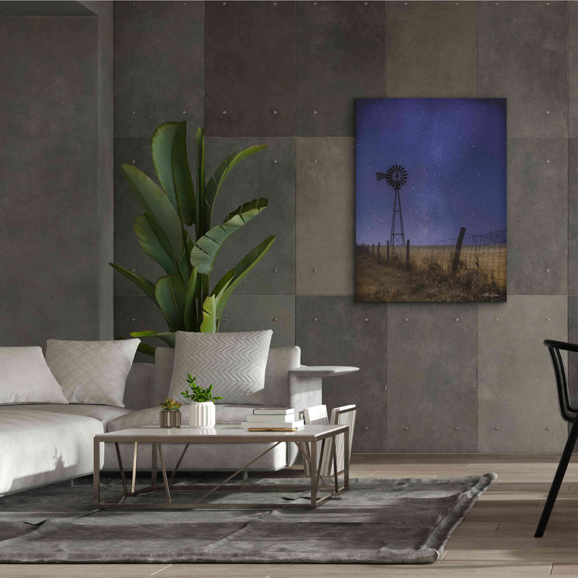 'Starlit Night' by Lori Deiter, Canvas Wall Art,40 x 54