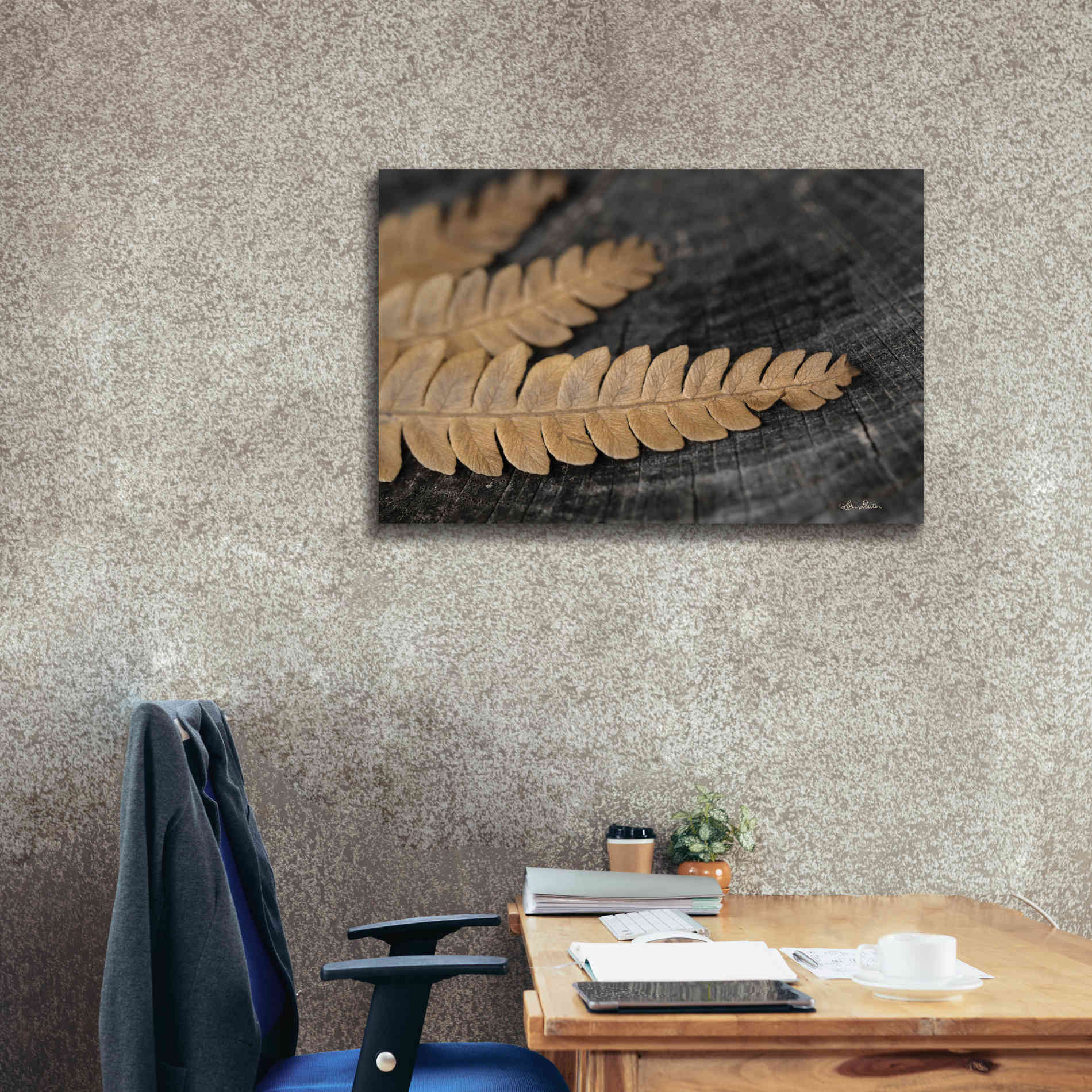 'Gold on Black V' by Lori Deiter, Canvas Wall Art,40 x 26