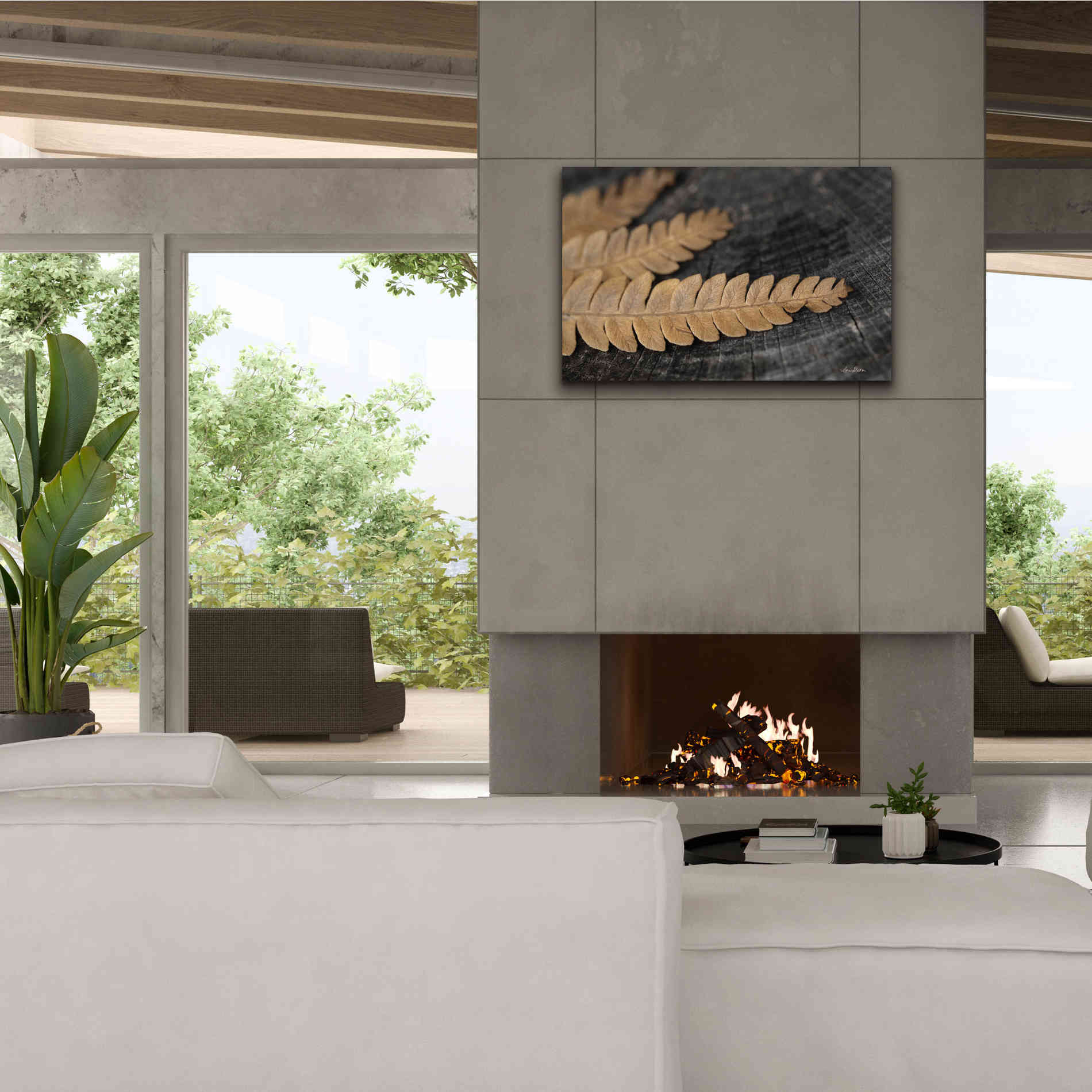 'Gold on Black V' by Lori Deiter, Canvas Wall Art,40 x 26