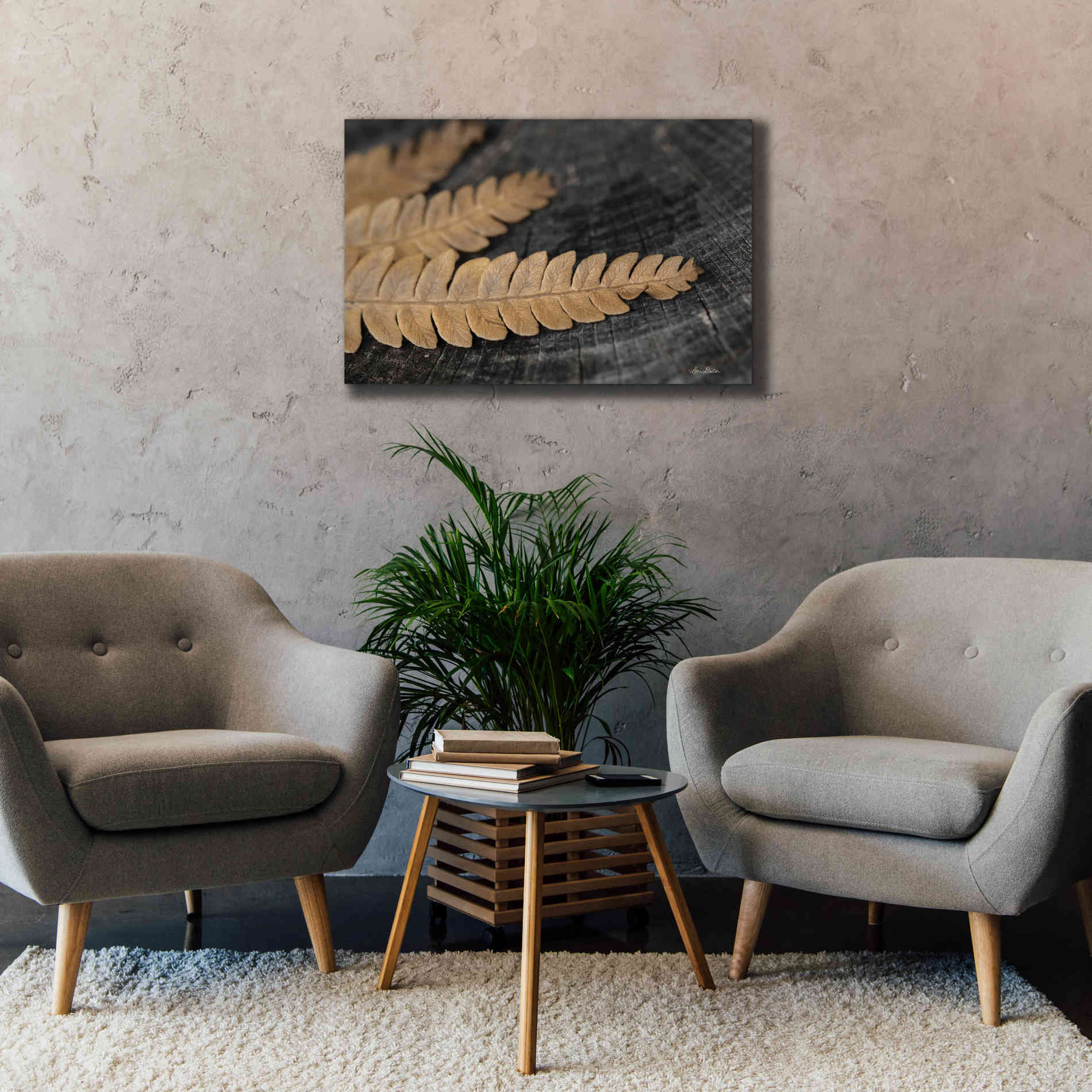 'Gold on Black V' by Lori Deiter, Canvas Wall Art,40 x 26