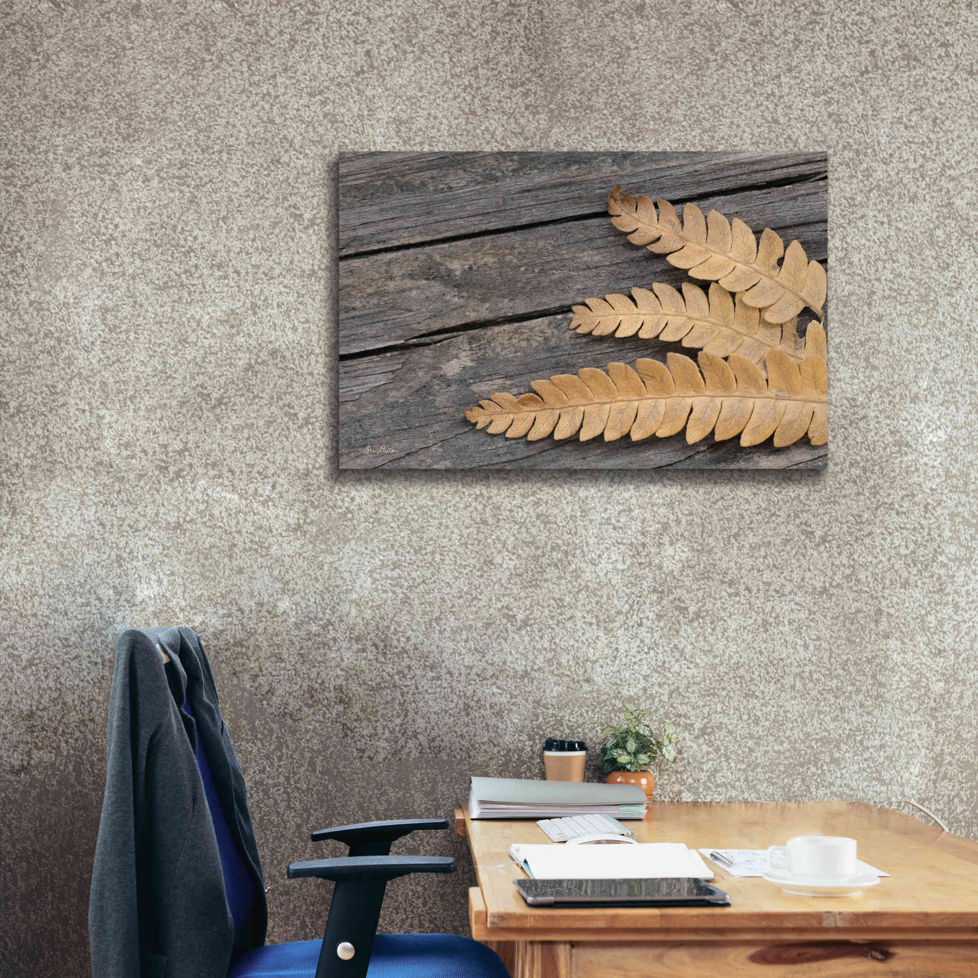 'Gold on Black VI' by Lori Deiter, Canvas Wall Art,40 x 26