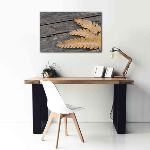 Image of 'Gold on Black VI' by Lori Deiter, Canvas Wall Art,40 x 26