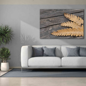 'Gold on Black VI' by Lori Deiter, Canvas Wall Art,60 x 40