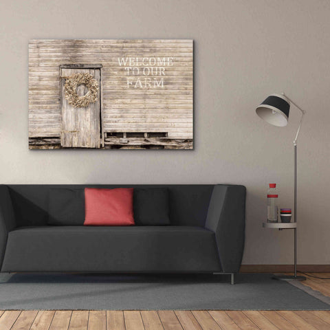 Image of 'Welcome to Our Farm' by Lori Deiter, Canvas Wall Art,60 x 40