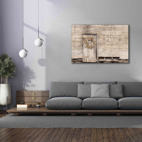 Image of 'Welcome to Our Farm' by Lori Deiter, Canvas Wall Art,60 x 40