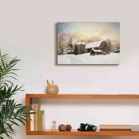 Image of 'The Color of Winter' by Lori Deiter, Canvas Wall Art,18 x 12