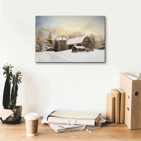 Image of 'The Color of Winter' by Lori Deiter, Canvas Wall Art,18 x 12
