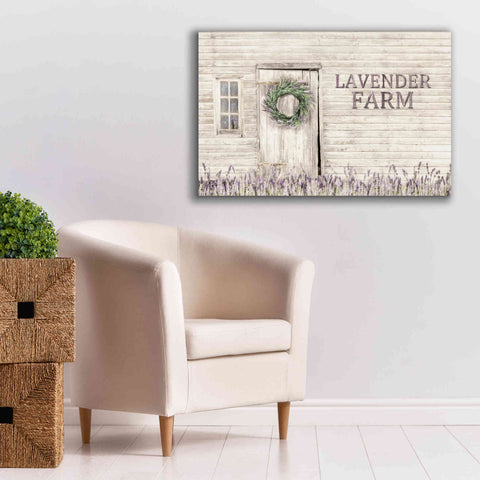 Image of 'Lavender Farm' by Lori Deiter, Canvas Wall Art,40 x 26