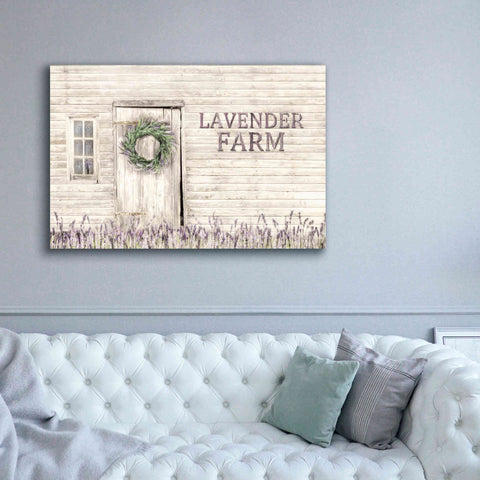 Image of 'Lavender Farm' by Lori Deiter, Canvas Wall Art,60 x 40