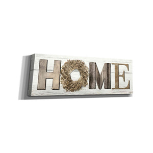 'Home in Beige' by Lori Deiter, Canvas Wall Art