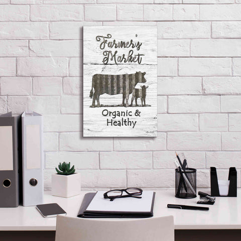 Image of 'Farmer's Market' by Lori Deiter, Canvas Wall Art,12 x 18