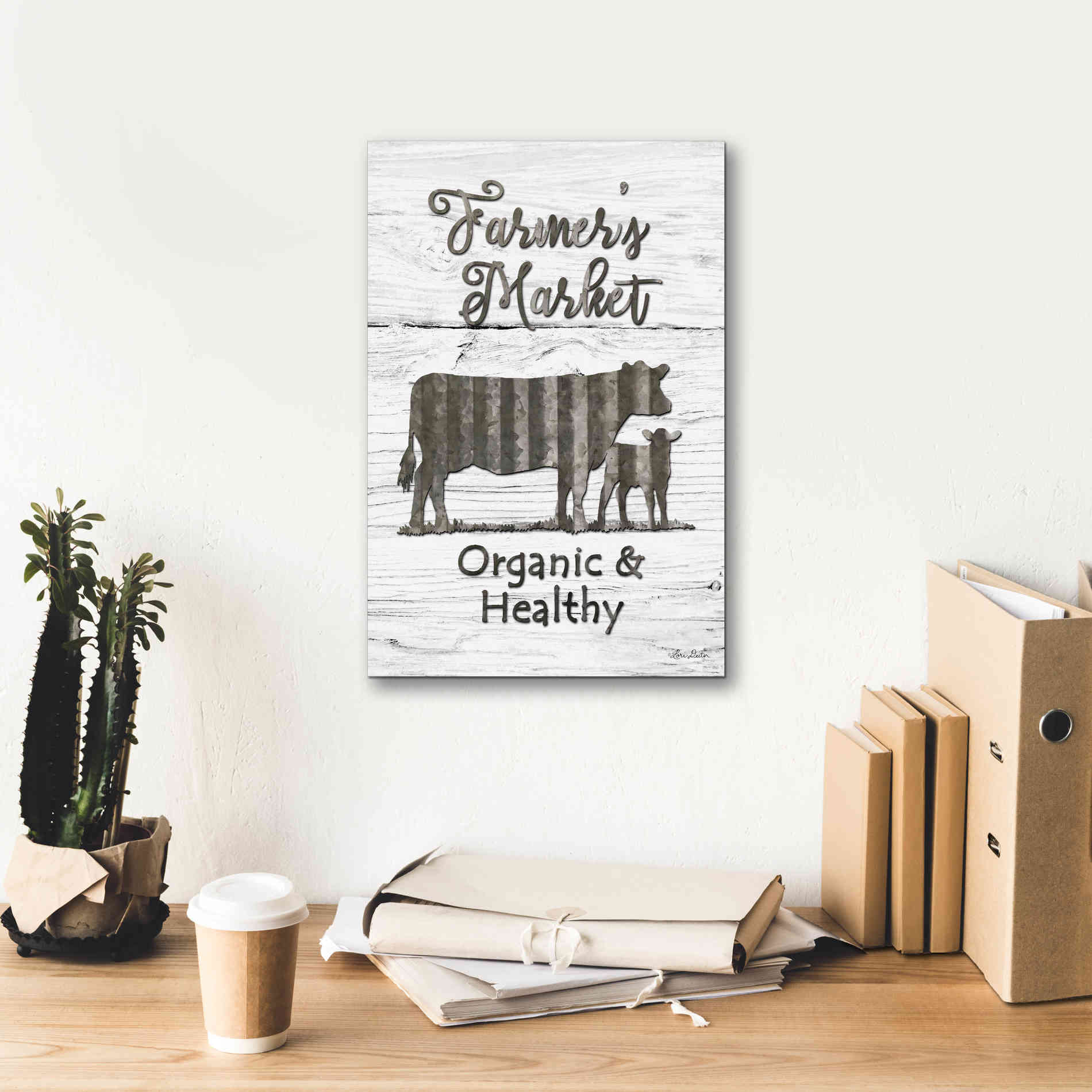 'Farmer's Market' by Lori Deiter, Canvas Wall Art,12 x 18