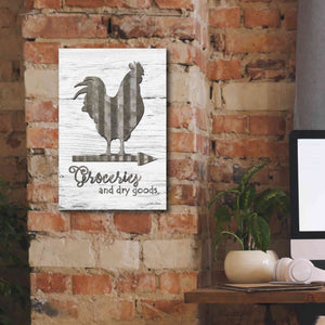 'Groceries' by Lori Deiter, Canvas Wall Art,12 x 18