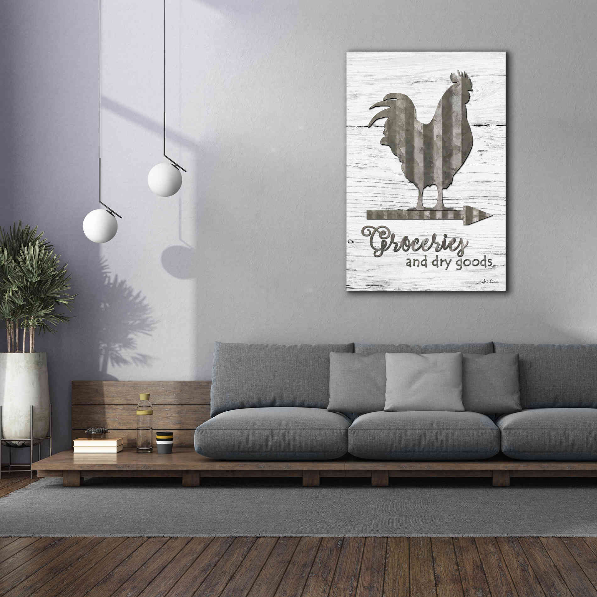 'Groceries' by Lori Deiter, Canvas Wall Art,40 x 60
