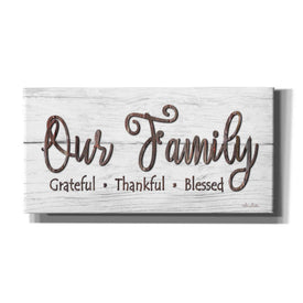 'Our Family' by Lori Deiter, Canvas Wall Art