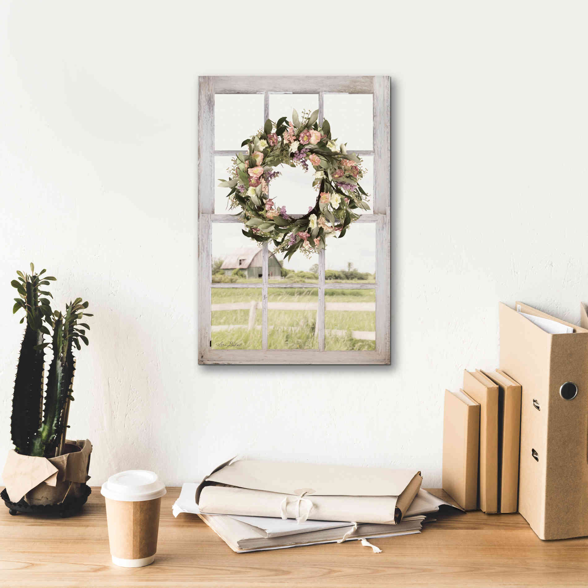 'Summer View' by Lori Deiter, Canvas Wall Art,12 x 18