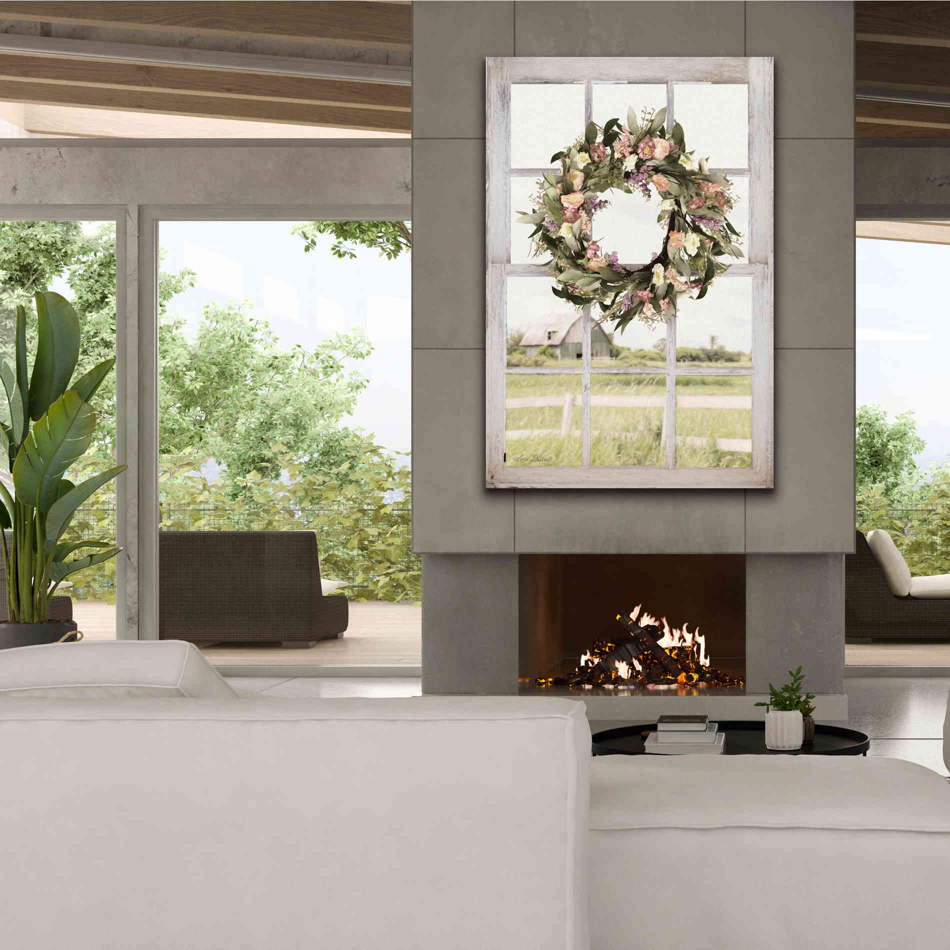 'Summer View' by Lori Deiter, Canvas Wall Art,40 x 60