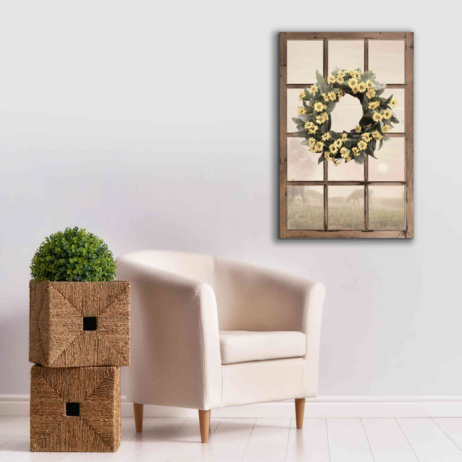 'Country Gazing' by Lori Deiter, Canvas Wall Art,26 x 40