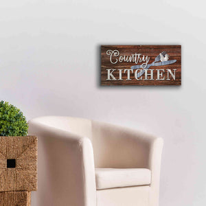 'Country Kitchen' by Lori Deiter, Canvas Wall Art,24 x 12