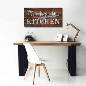 'Country Kitchen' by Lori Deiter, Canvas Wall Art,40 x 20