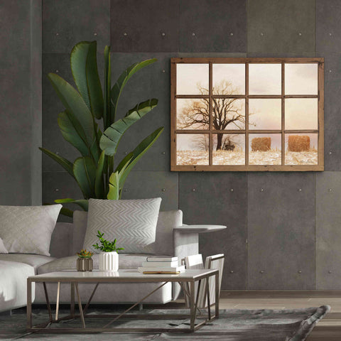 Image of 'View of Winter Fields' by Lori Deiter, Canvas Wall Art,54 x 40