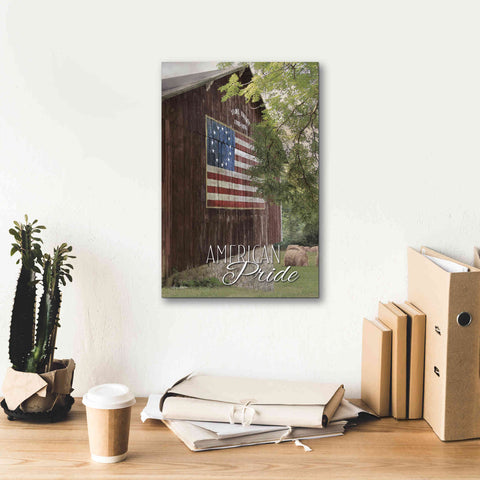 Image of 'American Pride' by Lori Deiter, Canvas Wall Art,12 x 18
