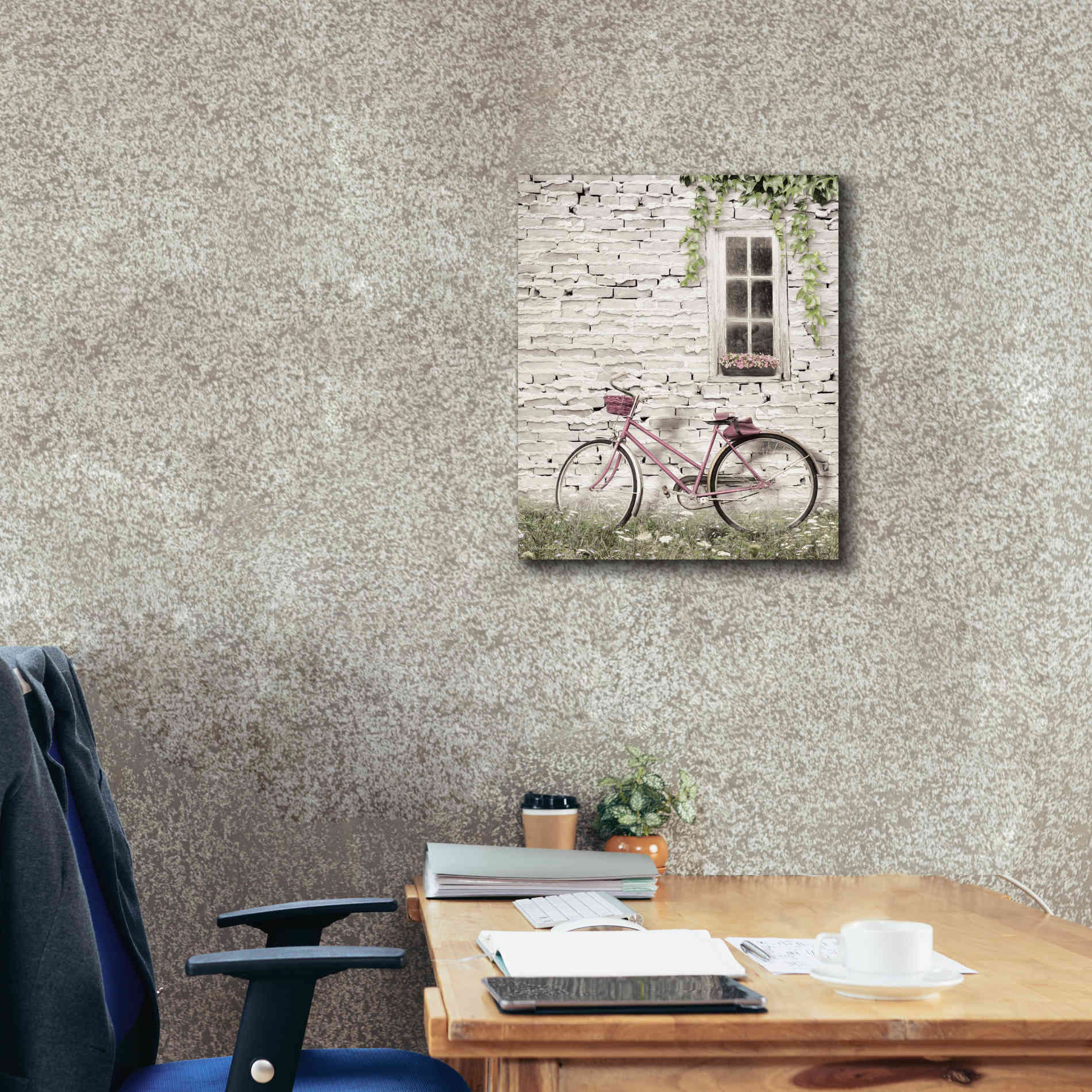 'Ready for a Bike Ride' by Lori Deiter, Canvas Wall Art,20 x 24