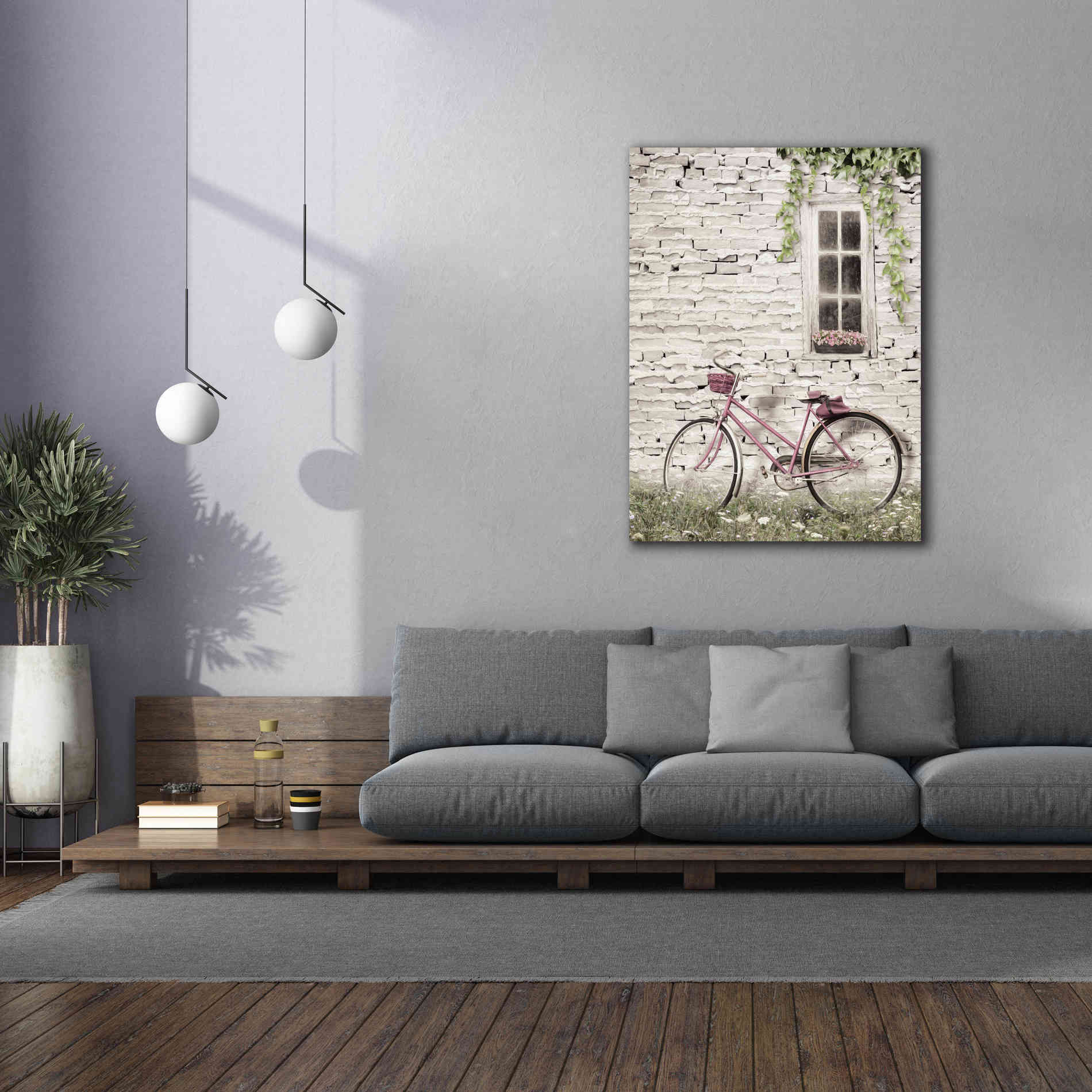 'Ready for a Bike Ride' by Lori Deiter, Canvas Wall Art,40 x 54