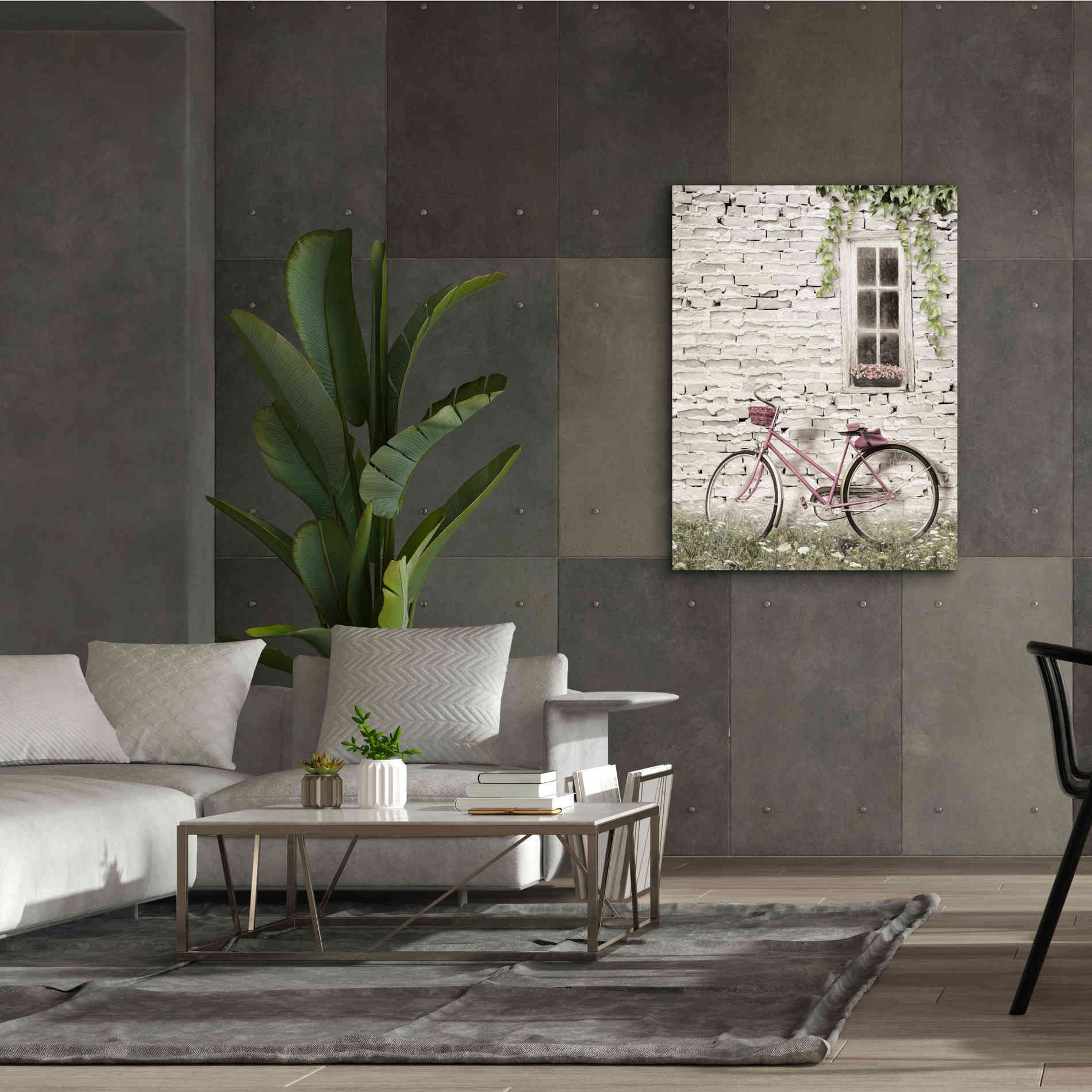 'Ready for a Bike Ride' by Lori Deiter, Canvas Wall Art,40 x 54