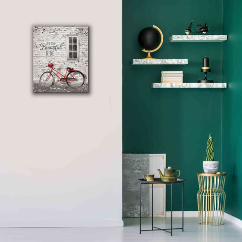 Image of 'Life is a Beautiful Ride' by Lori Deiter, Canvas Wall Art,20 x 24