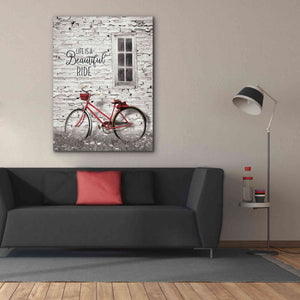 'Life is a Beautiful Ride' by Lori Deiter, Canvas Wall Art,40 x 54
