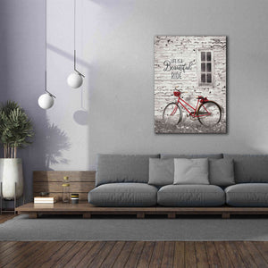 'Life is a Beautiful Ride' by Lori Deiter, Canvas Wall Art,40 x 54