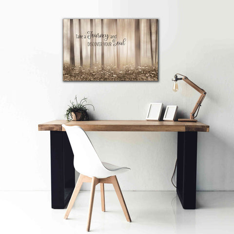 Image of 'Take a Journey and Discover Your Soul' by Lori Deiter, Canvas Wall Art,40 x 26