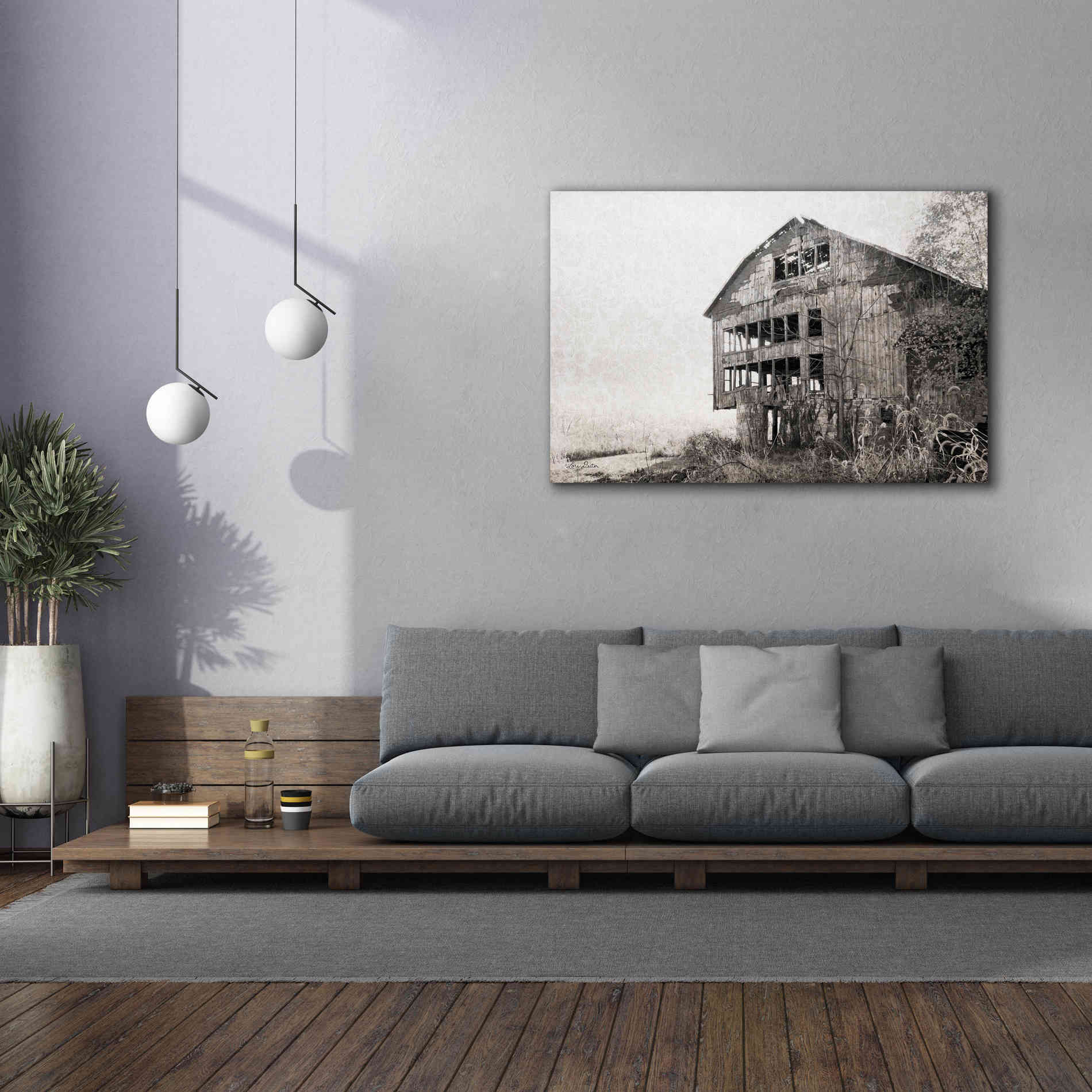 'Mahantongo Barn' by Lori Deiter, Canvas Wall Art,60 x 40