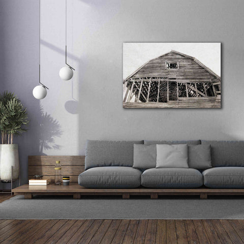 Image of 'Wyoming Barn' by Lori Deiter, Canvas Wall Art,60 x 40