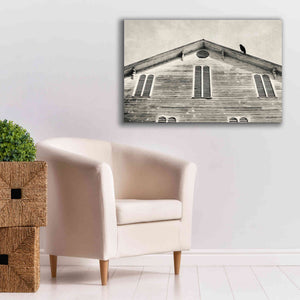'Fort Halifax Crow' by Lori Deiter, Canvas Wall Art,40 x 26