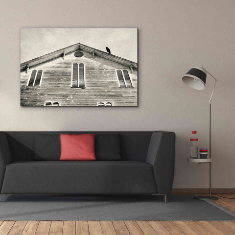 Image of 'Fort Halifax Crow' by Lori Deiter, Canvas Wall Art,60 x 40