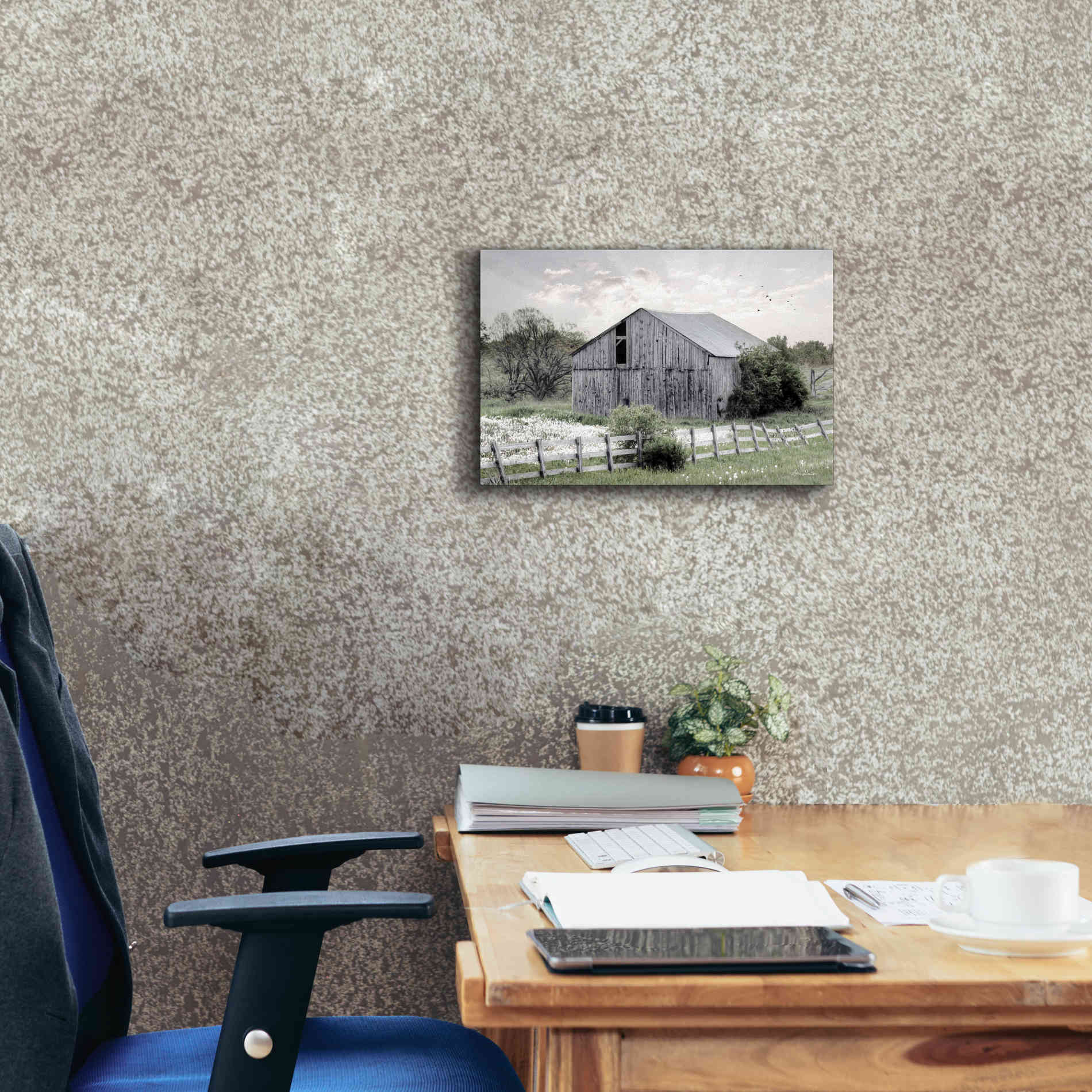 'Barnsville Barn' by Lori Deiter, Canvas Wall Art,18 x 12